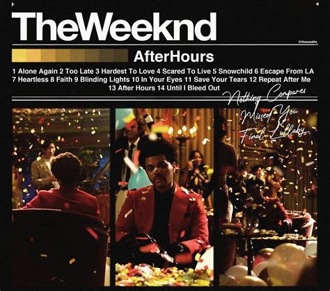 Inspired by Thursday in 2020. The weeknd album cover, Mixtape cover, The weeknd albums HD ...