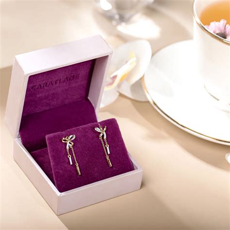 Tassel Dazzle Diamond Drop Earrings Jewellery India Online - CaratLane.com