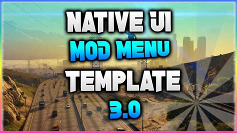 Native UI Mod Menu Template - GTA5-Mods.com