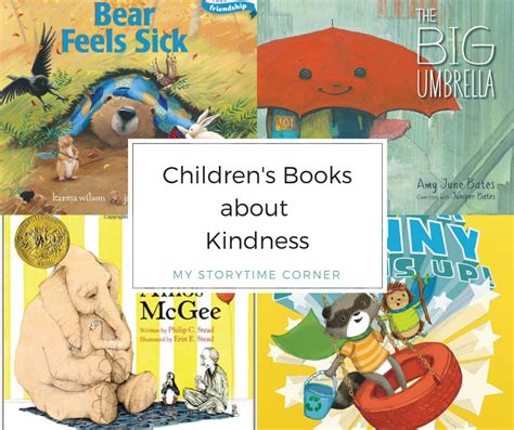 20 Beautiful Children's Books about Kindness - My Storytime corner