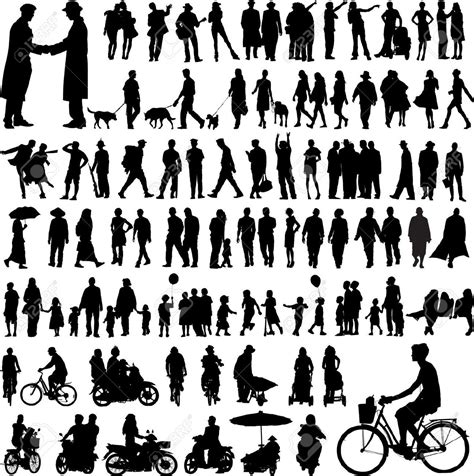 Human Figures Silhouette