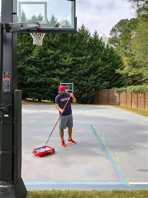 Basketball Court Paint For Concrete