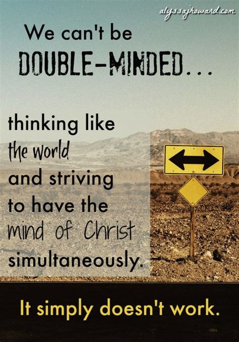 What It Means to Be Double-Minded | Corinthian, Christian and Christian inspiration