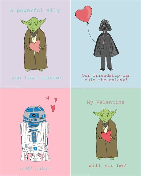 Star Wars Love Valentines | Dias de amor, Presentes e Presente namorado