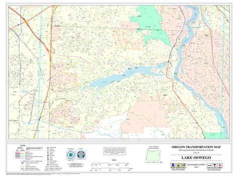 Lake Oswego Oregon Road Map - Lake Oswego Oregon • mappery