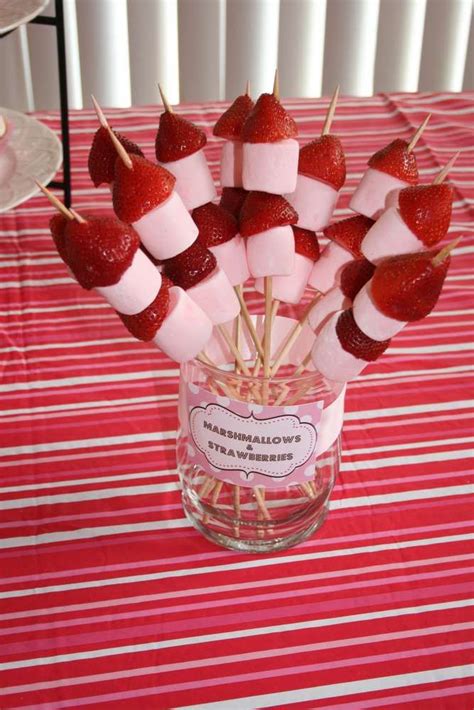 Pink Birthday Party Ideas | Photo 12 of 15 | Catch My Party | Pink party foods, Pinkalicious ...