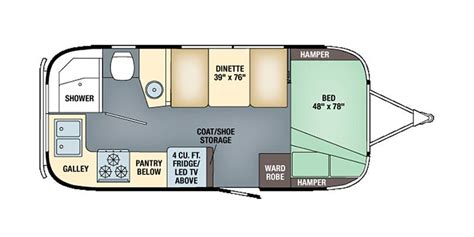 Airstream Panamerica Floor Plan - floorplans.click