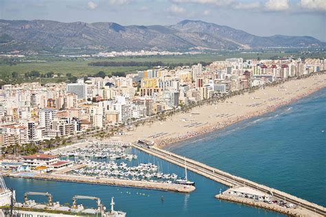 Playa y Puerto de Gandia Hotel, Valencia, Puerto, City Photo, Aerial, Structures, Antique Photos ...