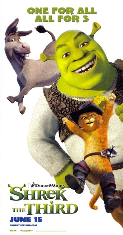 Shrek the Third Movie Poster (#4 of 8) - IMP Awards