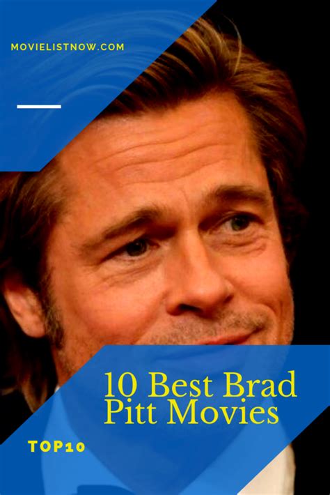 10 Best Brad Pitt Movies to Watch - Movie List Now