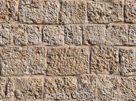 Ancient Stone Wall in Old Jerusalem Seamless Texture Background Stock ...