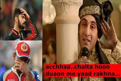 Virat Kohli Funny Photos Going Viral On Social Media After Rcb Out ...