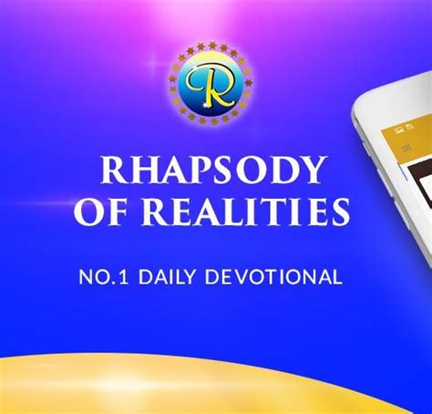 FREE: Read Rhapsody Of Realities Devotional For TODAY Online (Updated ...