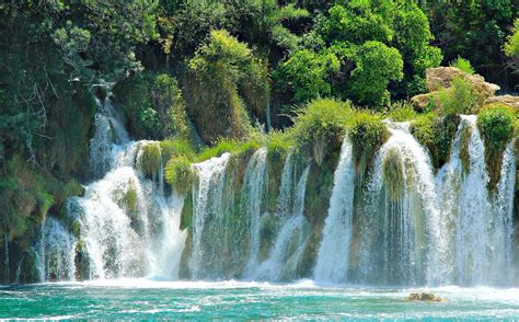 lakes, 2K, Croatia, Plitvice Lakes, waterfalls, Nature, National Park, plitvice HD Wallpaper