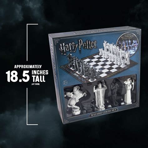 The Noble Collection Harry Potter Wizard Chess Set - 32 Detailed ...