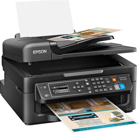 Epson Stampante Inkjet multifunzione fotocopiatrice scanner fax Wireless - Workforce - WF-2630WF ...