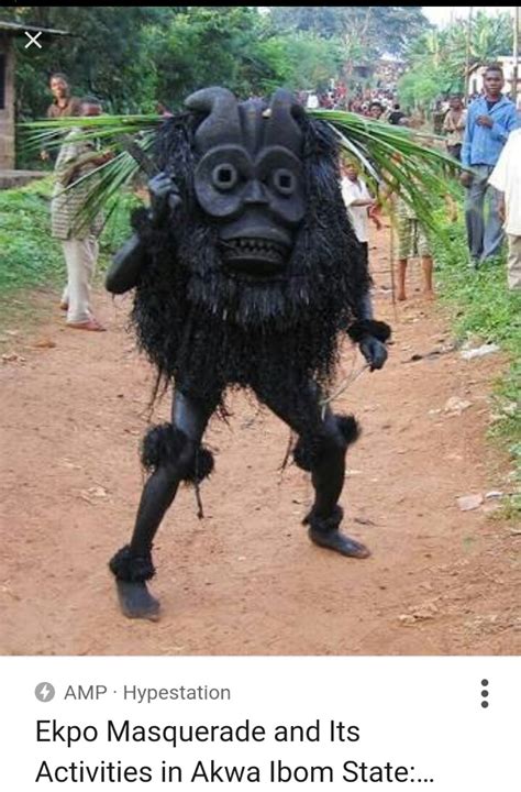 Akwa Ibom Masquerade The Most Scary?(pictures), Compare Yours - Culture ...