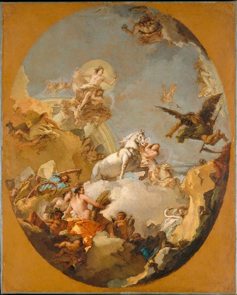 Giovanni Battista Tiepolo | The Chariot of Aurora | The Metropolitan ...