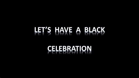 Depeche mode black celebration - Animated Lyrics - YouTube