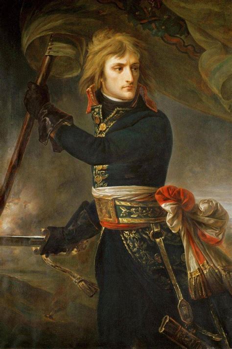 Napoleon Bonaparte On The Bridge At Arcole 1796 Painting By Antoine ...