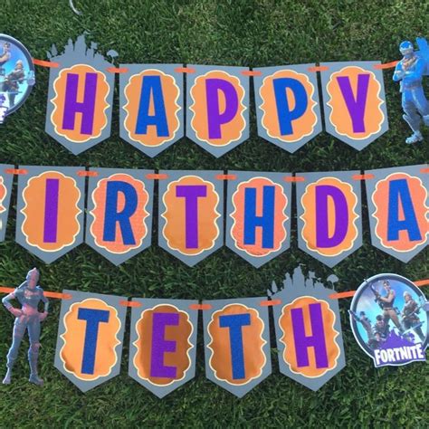 Fortnite Birthday Banner