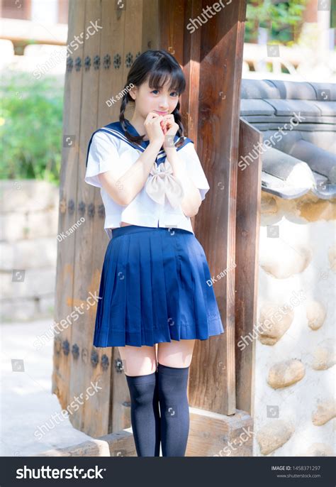 Girl Student School Uniform Japanese Style Stock Photo 1458371297 | Shutterstock