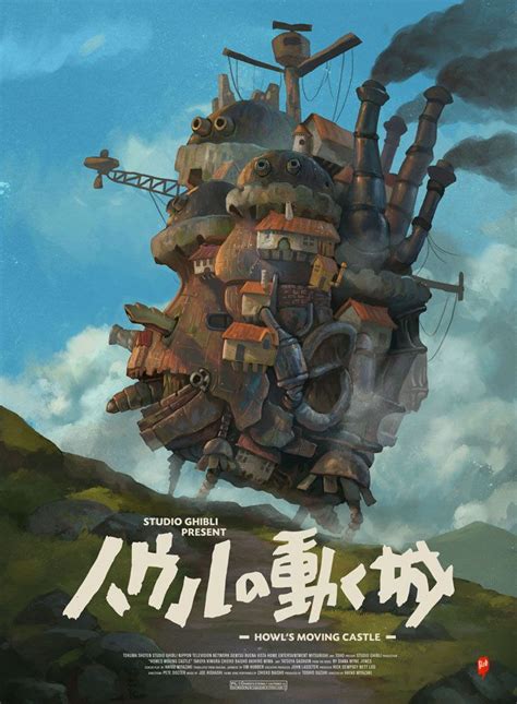 howl's moving castle, Rio Sabda | Studio ghibli poster, Studio ghibli ...