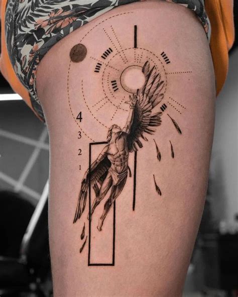 20 Best Artistic Tattoo Ideas - Mom's Got the Stuff | Icarus tattoo ...