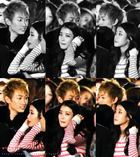 lovely like blossom: IHyuk IU-Eunhyuk's moments at Gayo Daejun :D