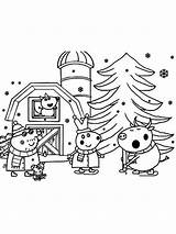 Nick Jr Christmas Coloring Pages sketch template