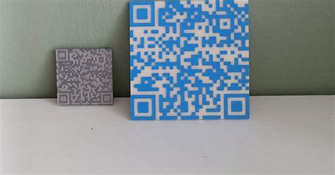 QR Rick Roll plate by Dalibor Svoboda | Download free STL model | Printables.com