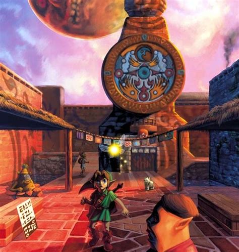 Majora’s Mask Clock Town | Ekostories