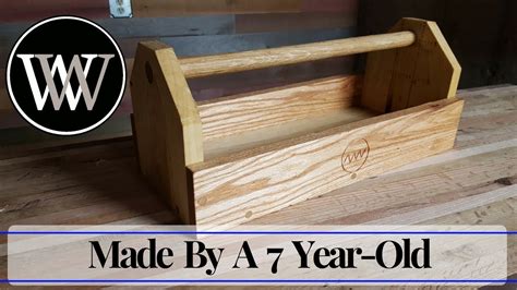 Making a Tool Box With My Daughter - Hand Tool Woodworking With Kids - YouTube