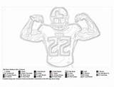 Derrick Henry Color By Number  Coloring Home sketch template