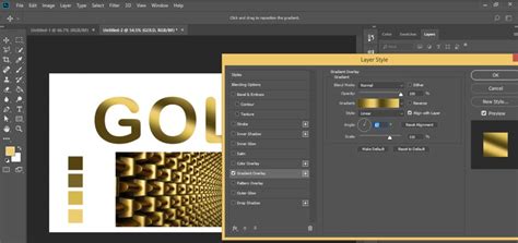 Photoshop Gold Gradient | Steps to Create Gold Gradient in Photoshop