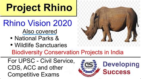 Rhino Conservation (Indian Rhino Vision 2020) Biodiversity Conservation (Ecology & Environment ...