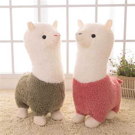 Lovely Alpaca Stuffed Toys Doll Toys Cute Llama Stuffed Toys Alpaca ...