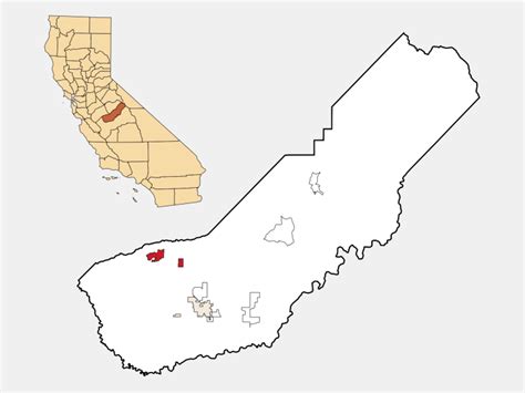 Chowchilla, CA - Geographic Facts & Maps - MapSof.net