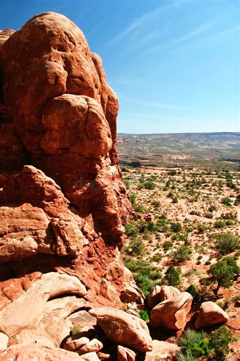 Red rocks of Utah stock photo. Image of background, horizon - 11043032