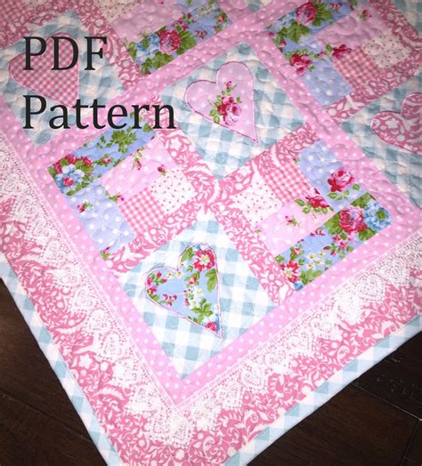 Modern Baby Quilt Patterns, Girl Quilts Patterns, Patchwork Quilt Patterns, Baby Patterns ...