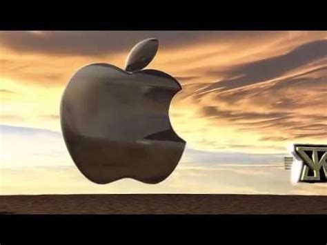 Apple Logo 3D Animation - YouTube