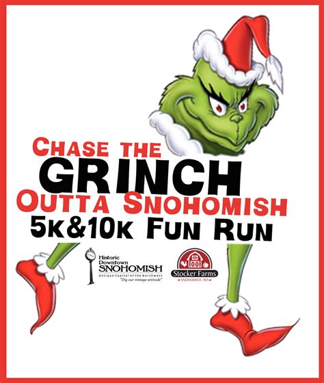 Databar Events - Chase the Grinch Outta Snohomish Fun Run