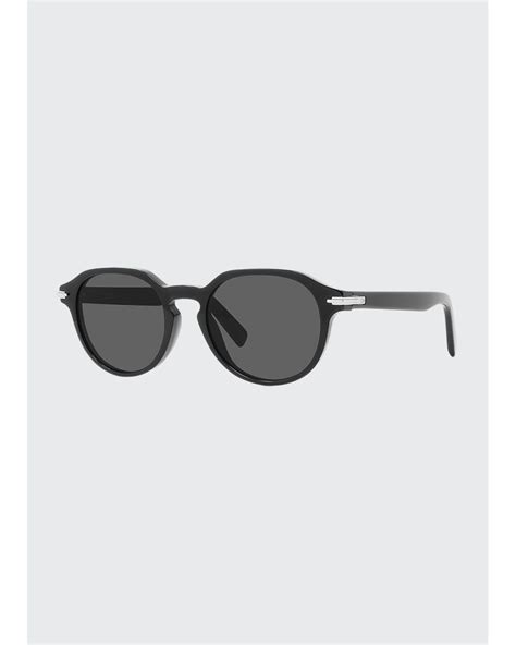 Dior Blacksuit Round Sunglasses for Men | Lyst