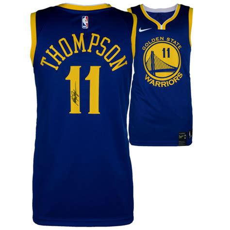 Klay Thompson Signed Warriors Jersey (Fanatics) | Pristine Auction