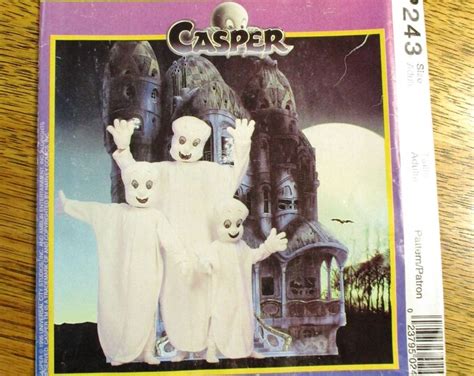 CASPER the Friendly Ghost Costume / Easy Halloween Outfit ADULT Sizes S ...