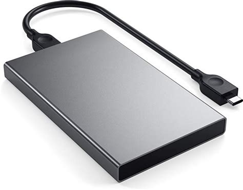 Satechi Aluminum USB Type-C External HDD Hard Drive Disk Enclosure Case ...