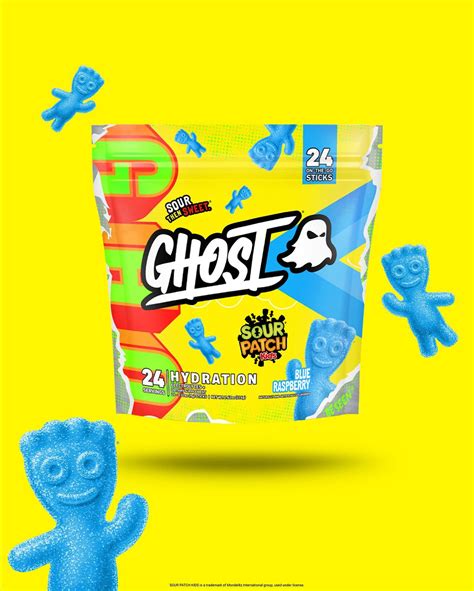 Ghost Hydration Now in Sour Patch Kids Stick Packs