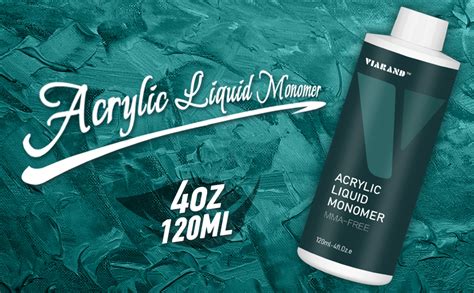 Amazon.com: VIARAND Monomer Acrylic Nail Liquid for Acrylic Powder-Professional Non-Yellowing ...
