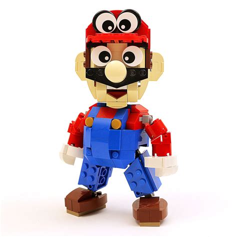 Instructions, Parts List for Custom LEGO Nintendo Mario Odyssey Figure ...