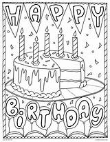 Free Printable Happy Birthday Coloring Pages sketch template